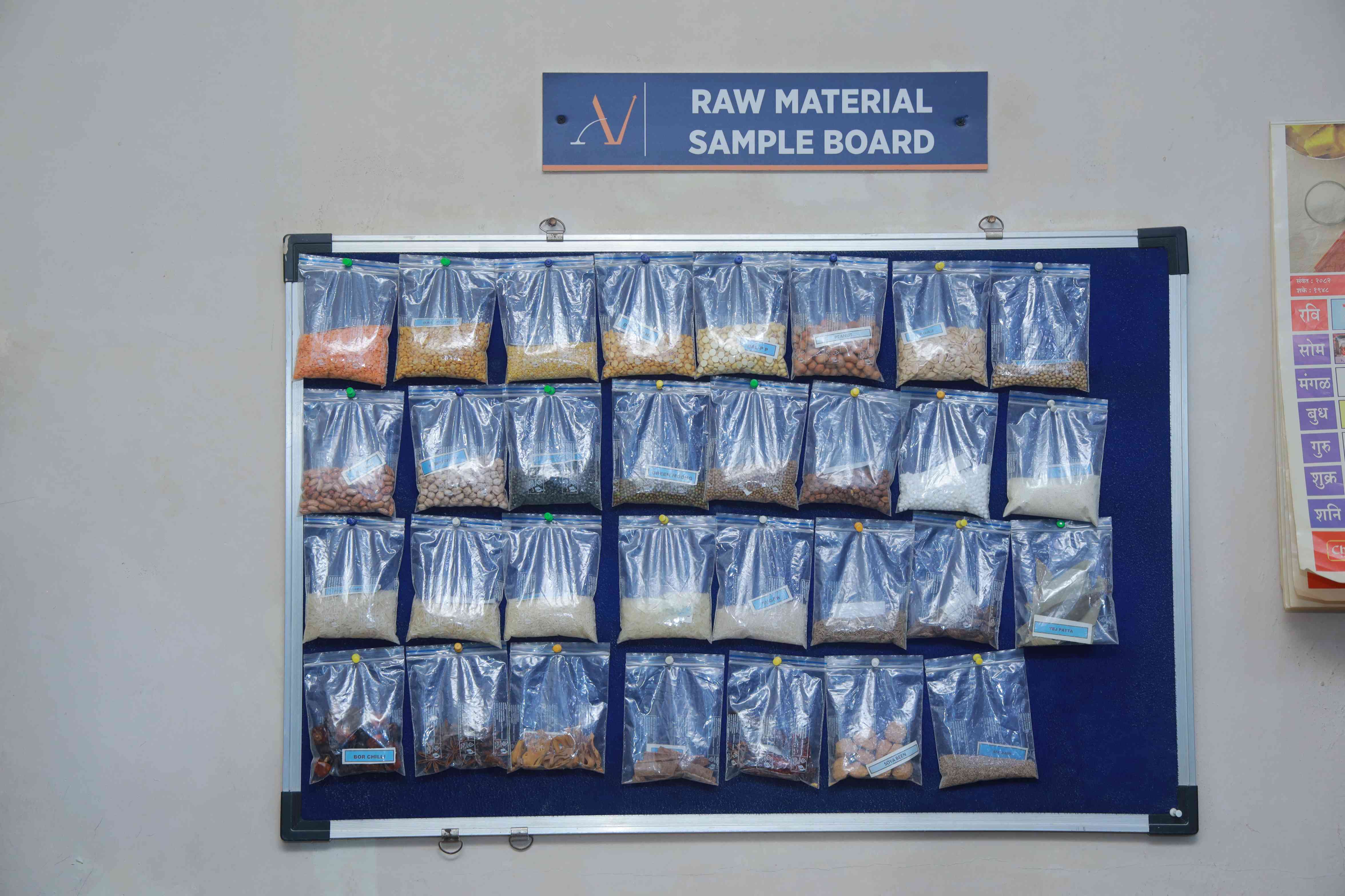 Raw material inspection
